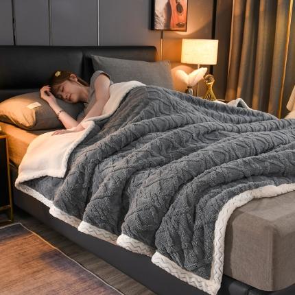 91家纺网 家纺一手货源 找家纺 （总）迷仙巢 2022新款塔夫绒多功能盖毯