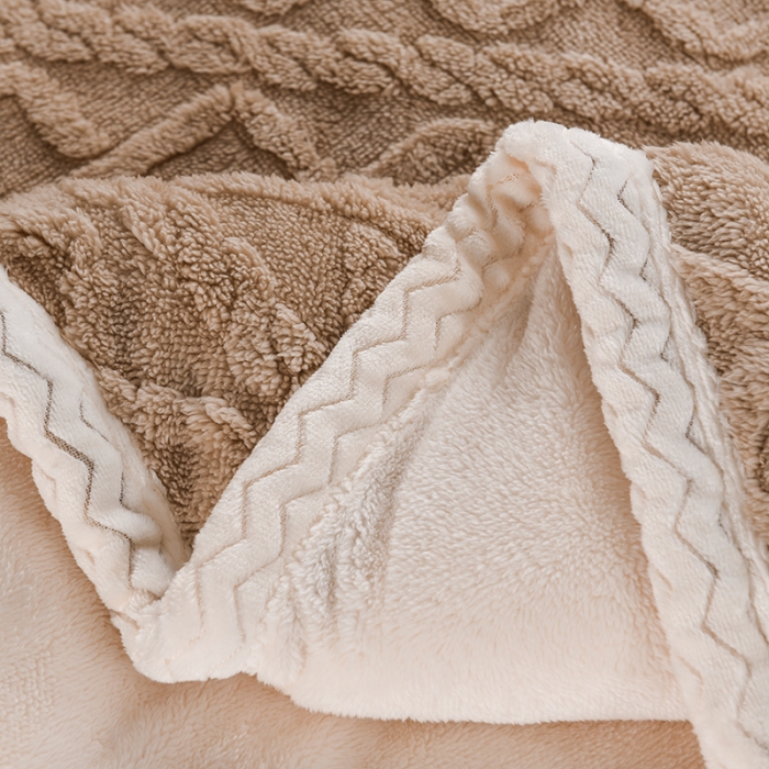 91家纺网 家纺一手货源 找家纺 （总）迷仙巢 2022新款塔夫绒多功能盖毯