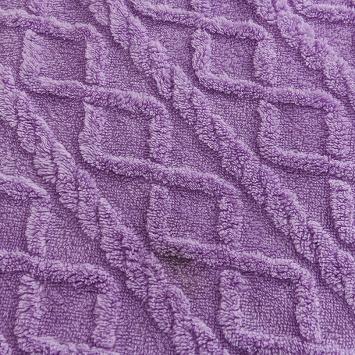 91家纺网 家纺一手货源 找家纺 迷仙巢 2022新款塔夫绒多功能盖毯 香芋紫
