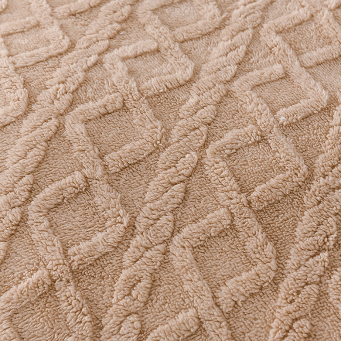 91家纺网 家纺一手货源 找家纺 （总）迷仙巢 2022新款塔夫绒拼北极绒贝贝绒包边四件套