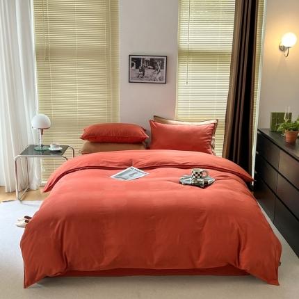 91家纺网 家纺一手货源 找家纺 （总）期遇家居 2023新款60支A类纯棉提花四件套双针工艺