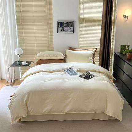 91家纺网 家纺一手货源 找家纺 （总）期遇家居 2023新款60支A类纯棉提花四件套双针工艺