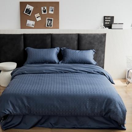 8小时 2023新款全棉贡缎提花轻奢四件套 班琅