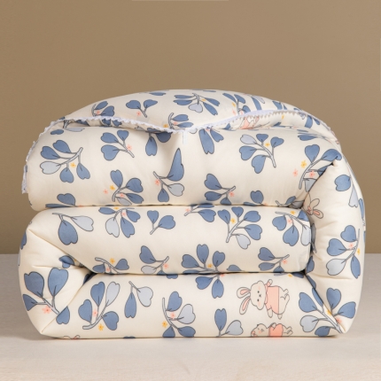 91家纺网 家纺一手货源 找家纺 （总）预言A类印花可水洗针织棉被子被芯春秋被冬被空调被夏凉被