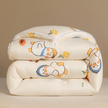 91家纺网 家纺一手货源 找家纺 （总）预言A类印花可水洗针织棉被子被芯春秋被冬被空调被夏凉被