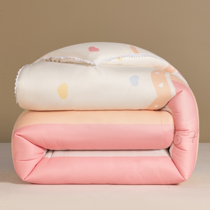 91家纺网 家纺一手货源 找家纺 （总）预言A类印花可水洗针织棉被子被芯春秋被冬被空调被夏凉被