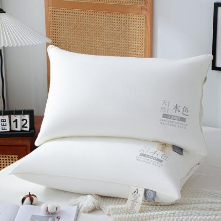 91家纺网 家纺一手货源 找家纺 （总）仁宇枕业 2022新款枕芯 A类全棉无荧光天然本色枕头