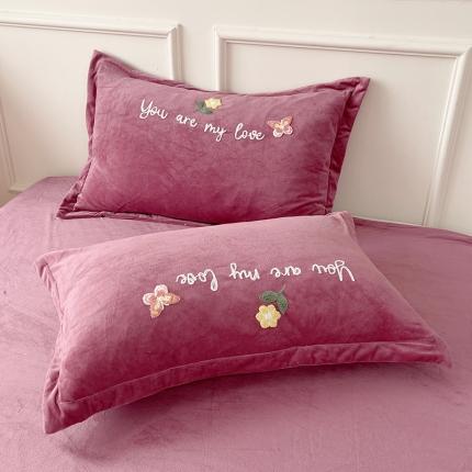 91家纺网 家纺一手货源 找家纺 （总）洋铭区 2022新款獭兔绒四件套