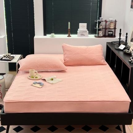 橘滋 2022秋冬新款单品A类全棉大豆夹棉床笠 玉