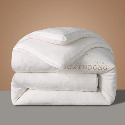 （总）伊被源 2022新款磨毛提花抗菌冬被被子被芯-动情