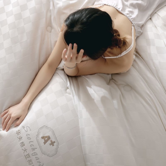 91家纺网 家纺一手货源 找家纺 总 伊被源2022新抗菌大豆被冬被春秋被被芯被子-华夫格魔方