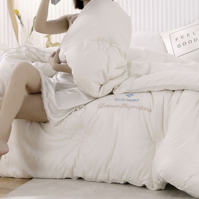 91家纺网 家纺一手货源 找家纺 （总）伊被源 2022新款抗菌立体冬被春秋被被芯被子-华夫泡