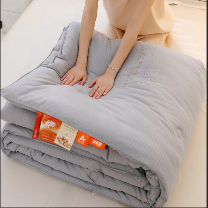 91家纺网 家纺一手货源 找家纺 （总）伊被源2022新款大豆被冬被春秋被被芯被子-雪山麋鹿