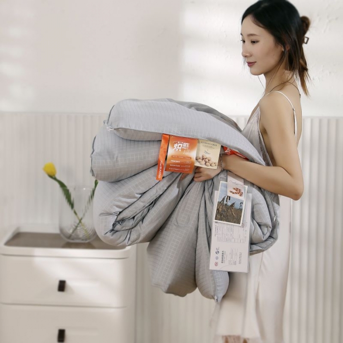 91家纺网 家纺一手货源 找家纺 （总）伊被源2022新款大豆被冬被春秋被被芯被子-雪山麋鹿