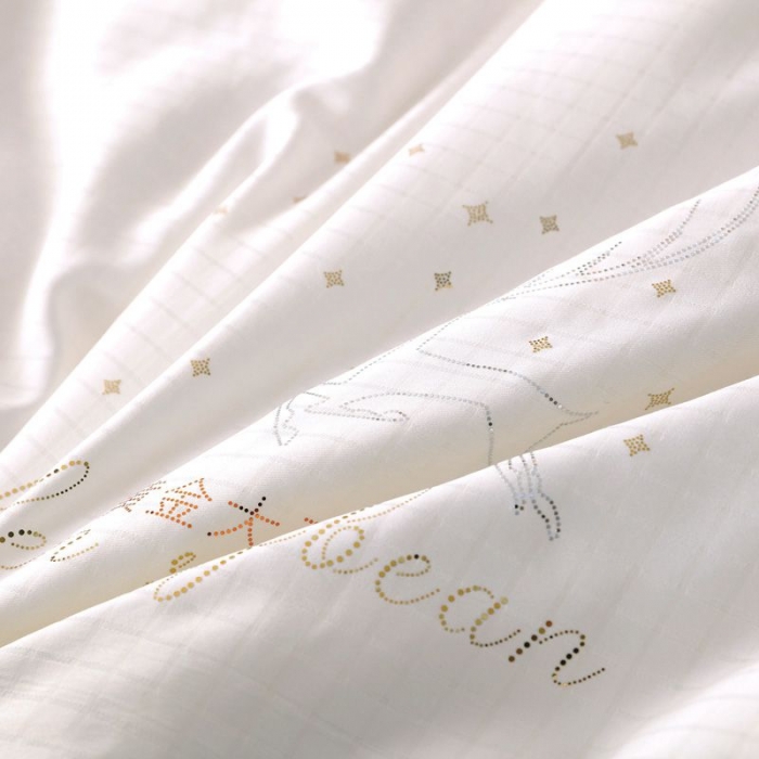 91家纺网 家纺一手货源 找家纺 伊被源2022新款抗菌大豆被冬被春秋被被芯被子-雪山麋鹿白色