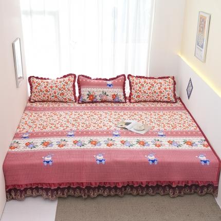 91家纺网 家纺一手货源 找家纺 （总）雨洋家纺 2025新款炕垫水晶绒床盖大炕盖