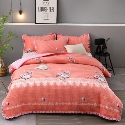 91家纺网 家纺一手货源 找家纺 雨洋家纺 2025新款水晶绒床盖 棉时代