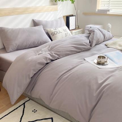 91家纺网 家纺一手货源 找家纺 总玉元坊22可定制全棉纯棉加厚磨毛床单被套床笠四件套三件套