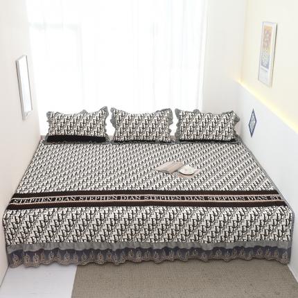 91家纺网 家纺一手货源 找家纺 雨洋家纺 2025新款炕垫水晶绒床盖大炕盖 潮流大牌