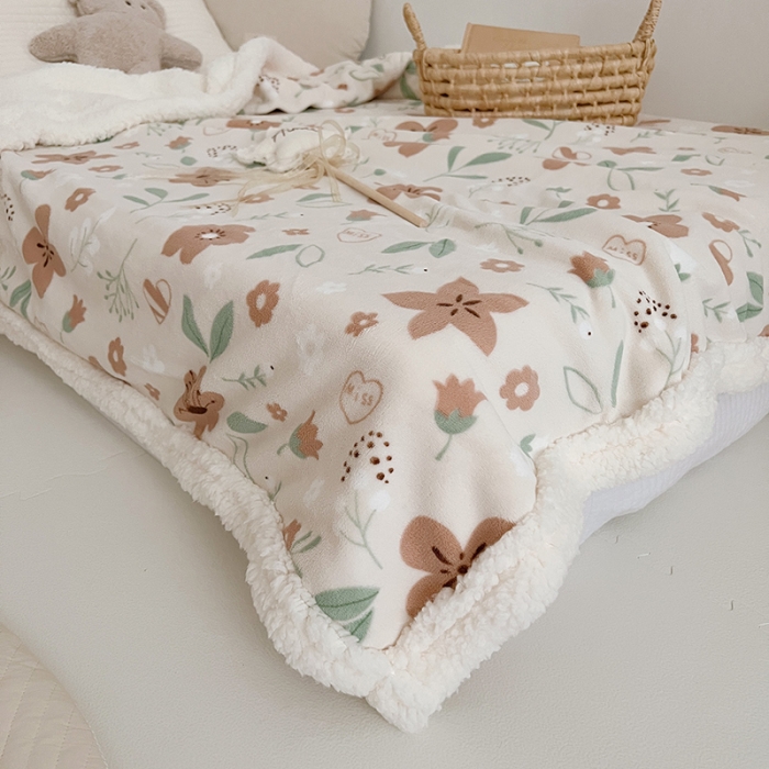 91家纺网 家纺一手货源 找家纺 航途席业 20263新款软绵绵牛奶绒羊羔绒毛毯 花期