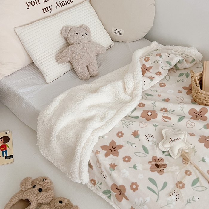 91家纺网 家纺一手货源 找家纺 航途席业 20263新款软绵绵牛奶绒羊羔绒毛毯 花期