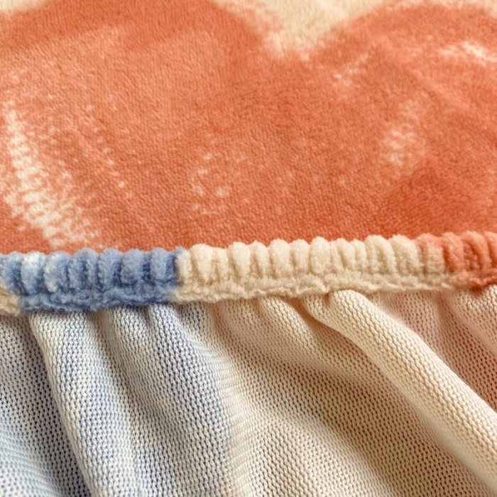 91家纺网 家纺一手货源 找家纺 佰亿莱 2024新款 直播爆款高克重牛奶绒床笠三件套 初晴