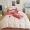 91家纺网 家纺一手货源 找家纺 昔可 2022新款梦幻公主风系列棉加绒印花四件套 蜜桃花园