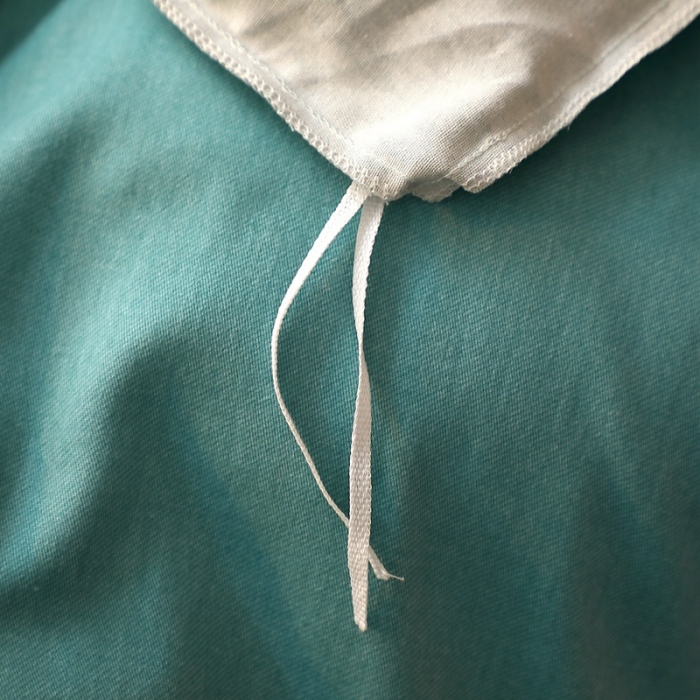 91家纺网 家纺一手货源 找家纺 晶缦家纺 2022新款加厚全棉纯色生态磨毛多规格四件套 纯依-豆绿