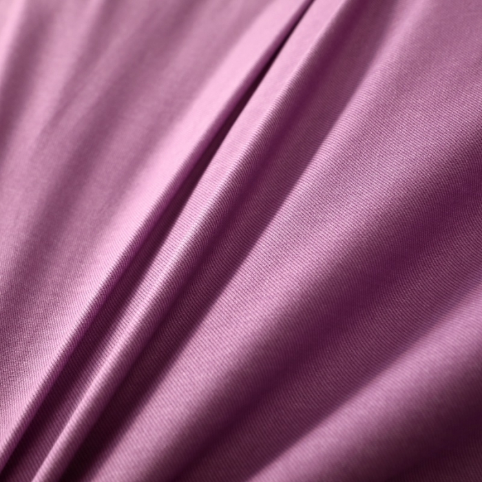 91家纺网 家纺一手货源 找家纺 晶缦家纺 2022新款加厚全棉纯色生态磨毛多规格四件套 纯依-魅紫