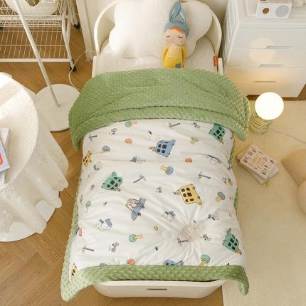 91家纺网 家纺一手货源 找家纺 嗨生活 2022新款德芙绒豆豆被