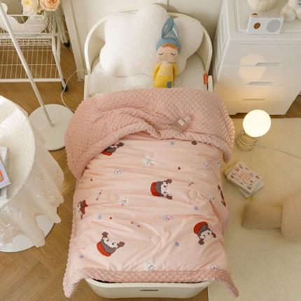 91家纺网 家纺一手货源 找家纺 嗨生活 2022新款德芙绒豆豆被