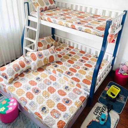 91家纺网 家纺一手货源 找家纺 （总）小虾米 2022新款上下床牛奶绒夹棉床笠