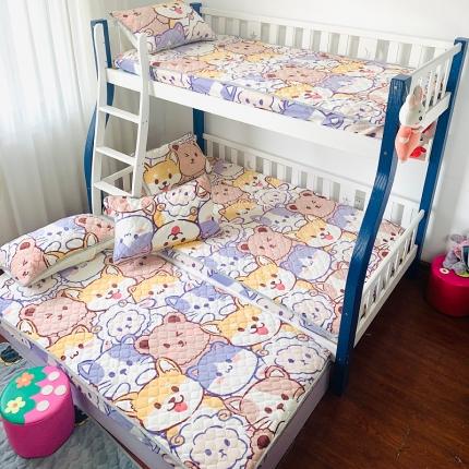 91家纺网 家纺一手货源 找家纺 （总）小虾米 2022新款上下床牛奶绒夹棉床笠