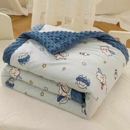 91家纺网 家纺一手货源 找家纺 （总）嗨生活 德芙绒豆豆被 儿童被 幼儿园被 单人被 学生被