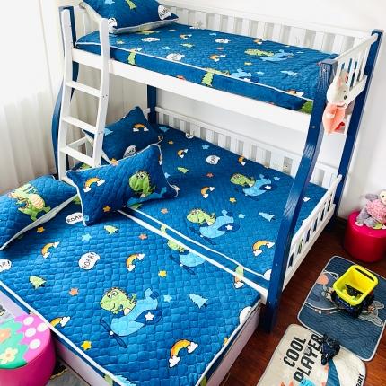 （总）小虾米 2022新款上下床牛奶绒夹棉床笠