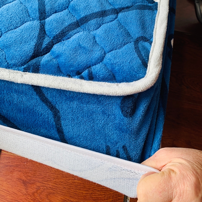 91家纺网 家纺一手货源 找家纺 小虾米 2022新款上下床牛奶绒夹棉床笠 双影熊