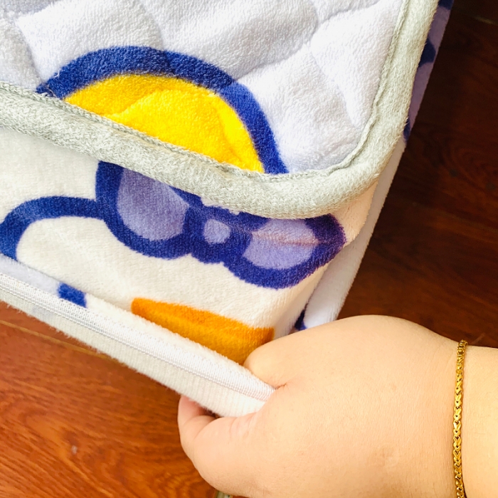 91家纺网 家纺一手货源 找家纺 小虾米 2022新款上下床牛奶绒夹棉床笠 小黄鸭