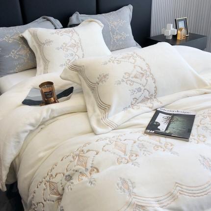 馨蕊 2022新款秋冬轻奢煦暖绒系列-妮可 妮可-元气白桃