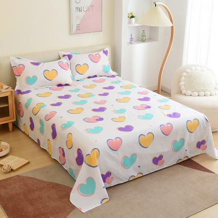 91家纺网 家纺一手货源 找家纺 （总）启优 12868 全棉单床单纯棉床单