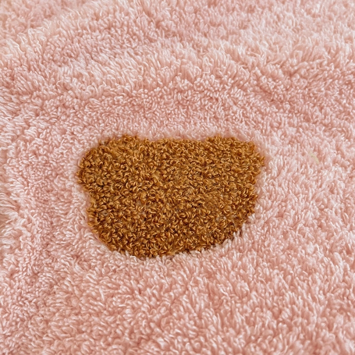 91家纺网 家纺一手货源 找家纺 琪格格 2022新款泰迪绒毛巾绣四件套 泰迪绒-樱花粉