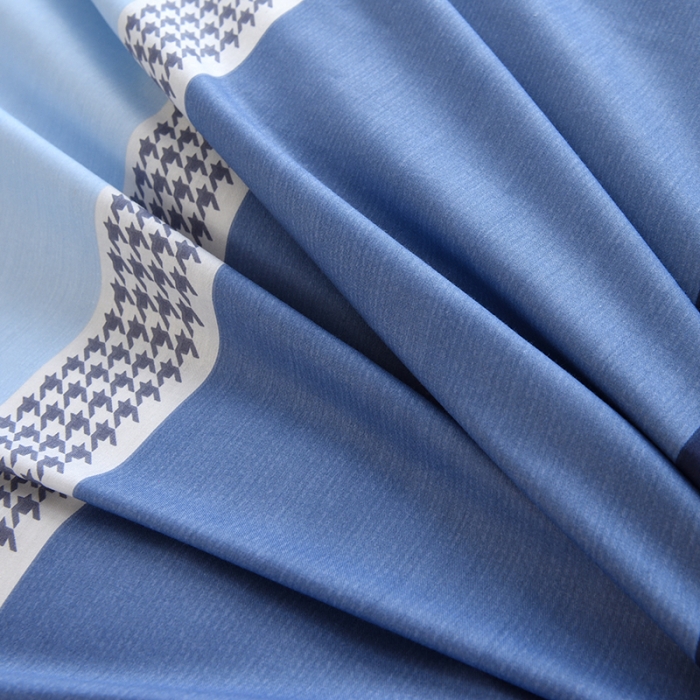 91家纺网 家纺一手货源 找家纺 启优 2022新款128*68全棉印花斜纹单枕套一对装 青春海洋