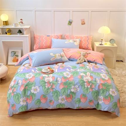 91家纺网 家纺一手货源 找家纺 （总）798家纺 2022爆款13070全棉印花四件套