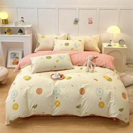 91家纺网 家纺一手货源 找家纺 （总）798家纺 2022爆款13070全棉印花四件套