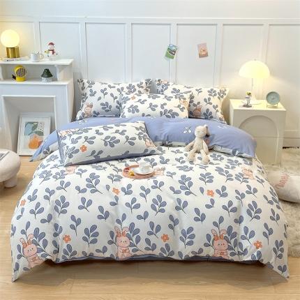 91家纺网 家纺一手货源 找家纺 （总）798家纺 2022爆款13070全棉印花四件套