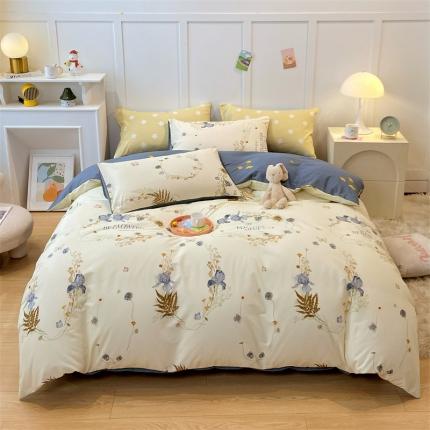 91家纺网 家纺一手货源 找家纺 （总）798家纺 2022爆款13070全棉印花四件套