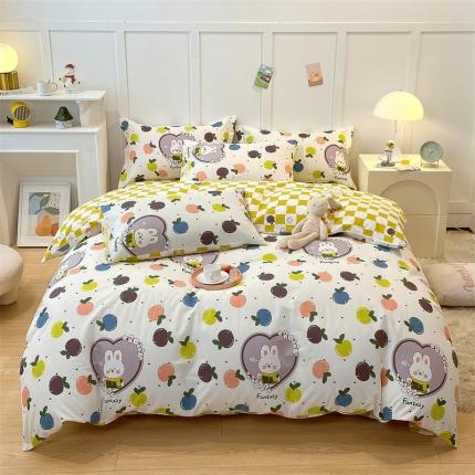 91家纺网 家纺一手货源 找家纺 （总）798家纺 2022爆款13070全棉印花四件套