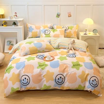 91家纺网 家纺一手货源 找家纺 （总）798家纺 2022爆款13070全棉印花四件套