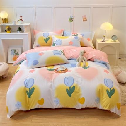 91家纺网 家纺一手货源 找家纺 （总）798家纺 2022爆款13070全棉印花单品被套