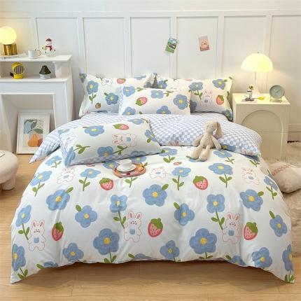 91家纺网 家纺一手货源 找家纺 （总）798家纺 2022爆款13070全棉印花单品被套