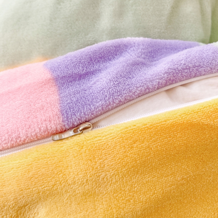 91家纺网 家纺一手货源 找家纺 （总）佰亿莱 2024新款高克重印花牛奶绒四件套